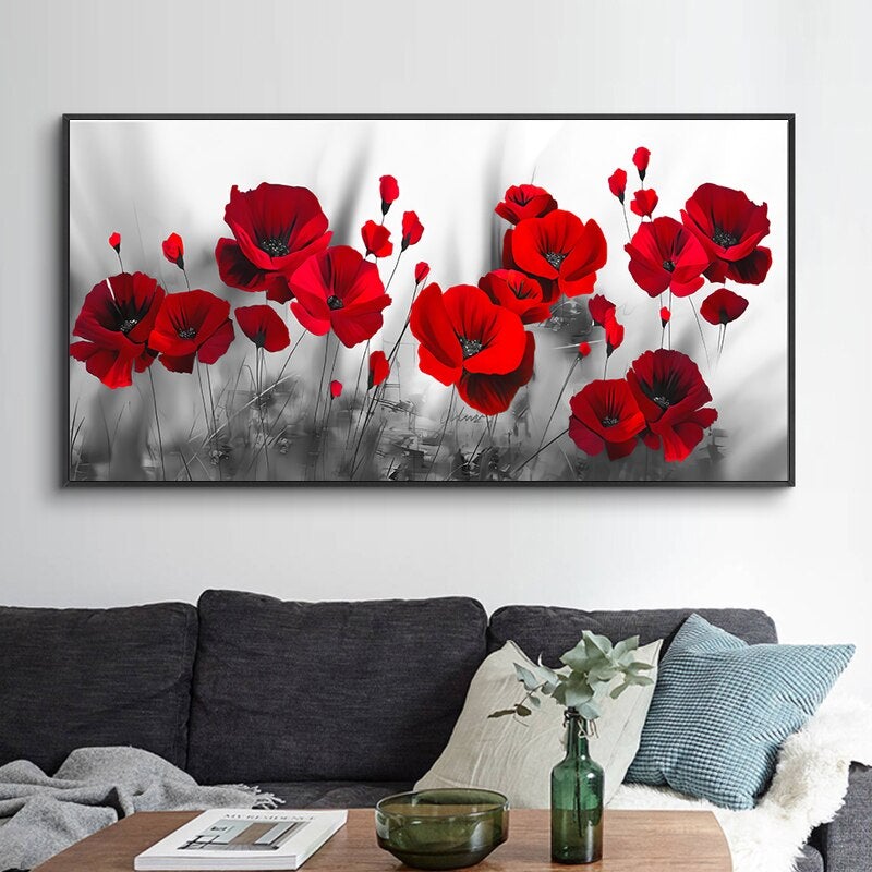 Tableau de Coquelicot