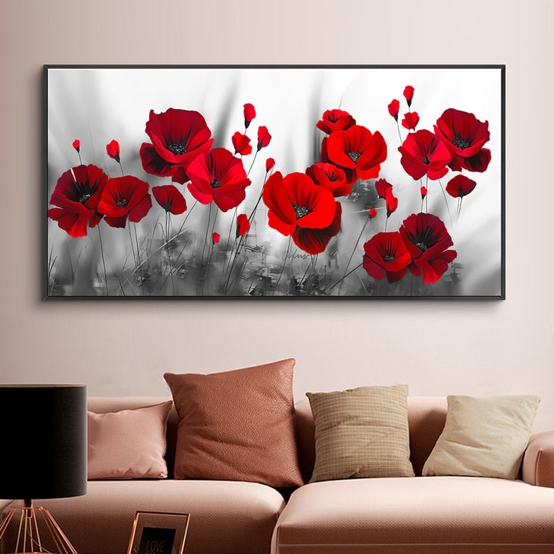 Tableau de Coquelicot