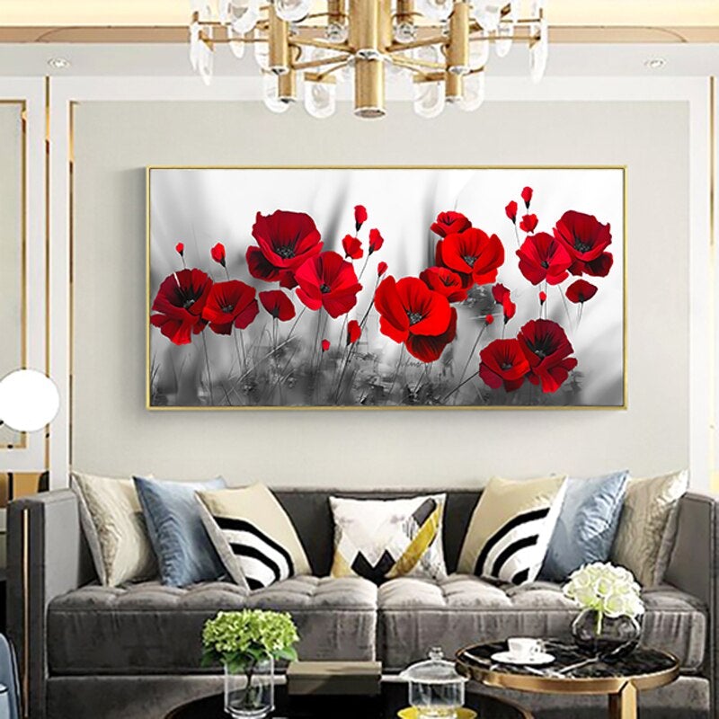 Tableau de Coquelicot