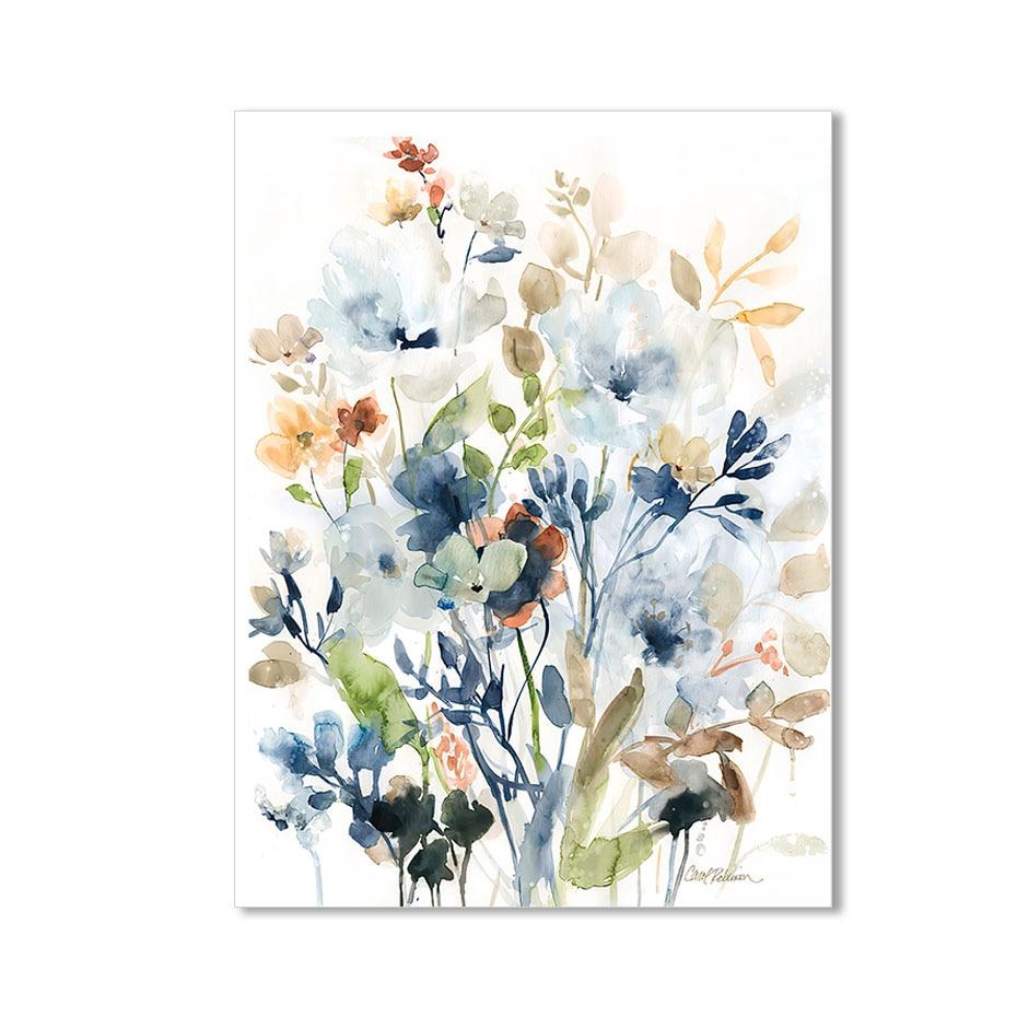 Tableau Scandinave Fleurs