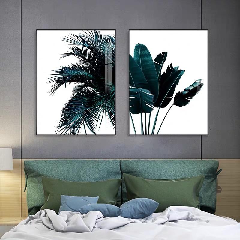 Tableau Scandinave Feuille Tropicale - 1704