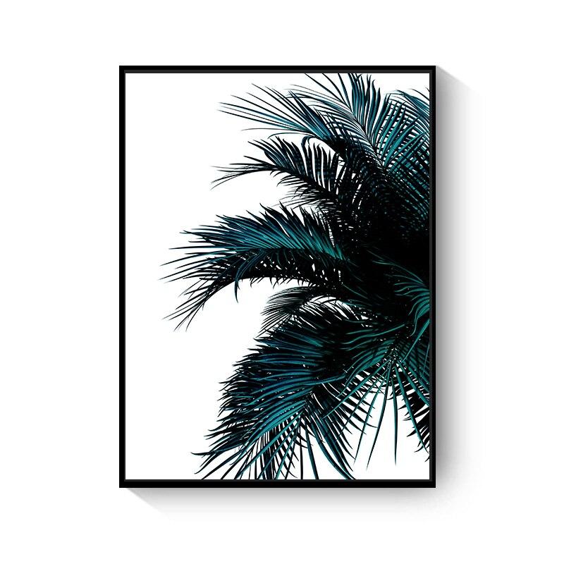 Tableau Scandinave Feuille Tropicale - 1704