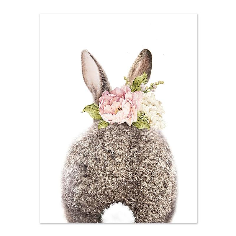 Tableau Scandinave Lapin