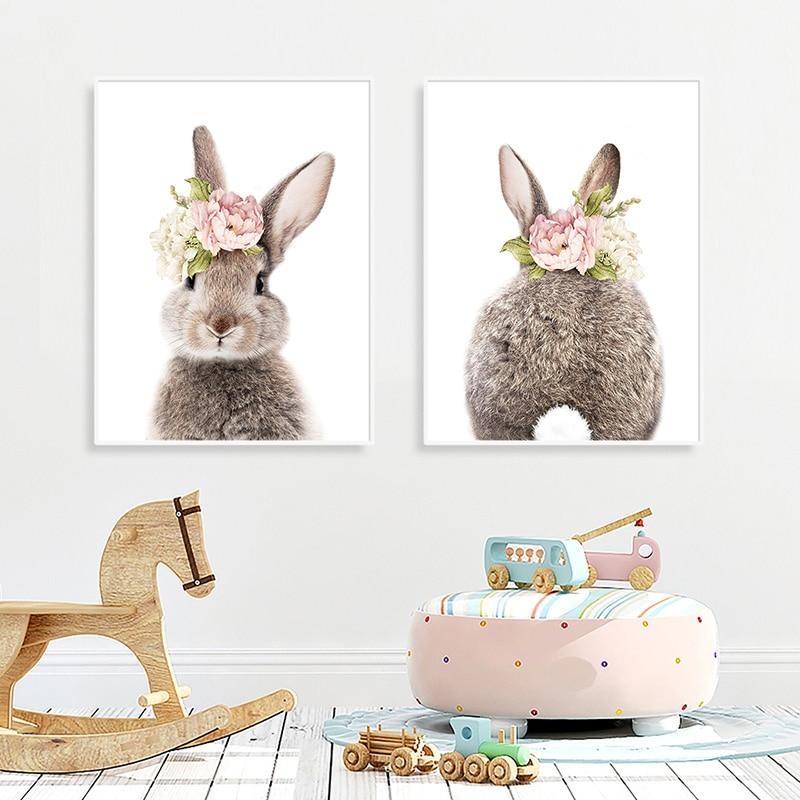 Tableau Scandinave Lapin