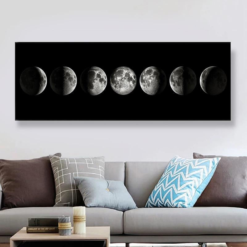 Tableau Moderne Lune - 1704