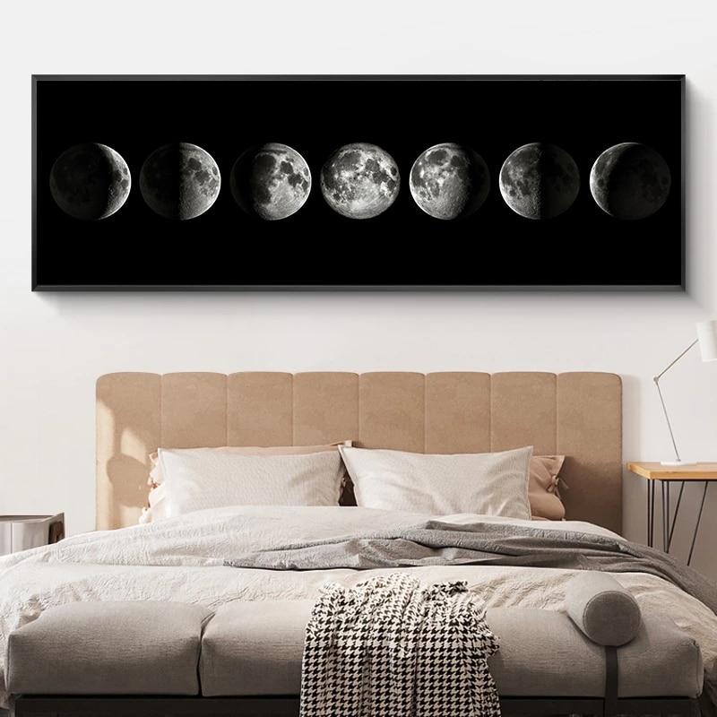 Tableau Moderne Lune - 1704