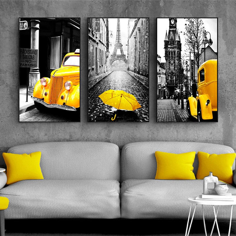 Tableau Paris Noir et Blanc