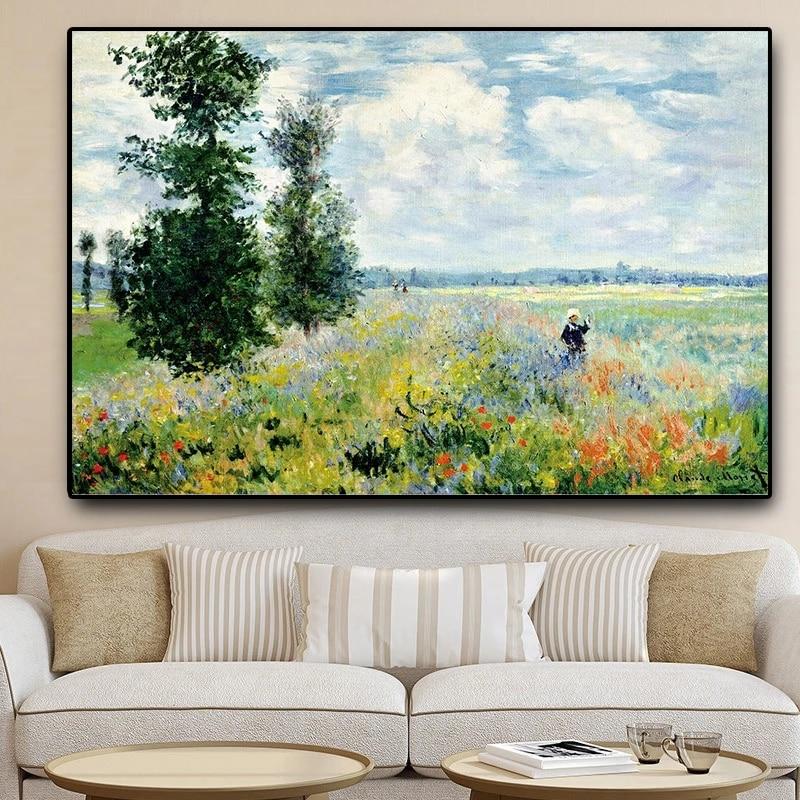 Tableau Scandinave Paysage Campagne