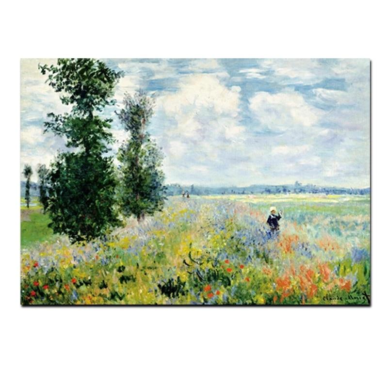 Tableau Scandinave Paysage Campagne